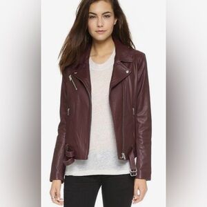 IRO Jone Leather Moto Jacket